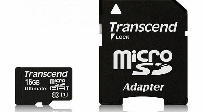 16GB Ultimate microSDHC CL10 UHS-1 High-Speed