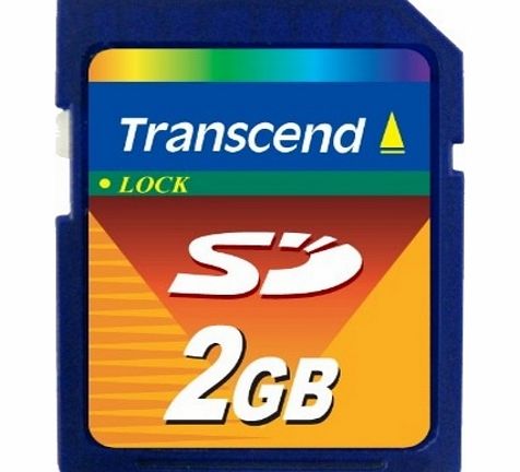 Transcend 2GB SD Secure Digital Flash Memory Card