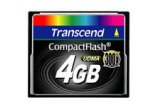 Transcend 300x Compact Flash Card - 4GB