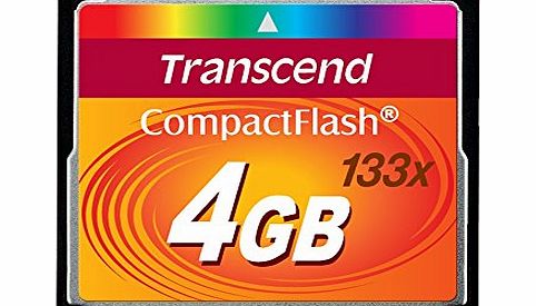 Transcend 4GB 133x Ultra Speed Compact Flash Card