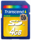 Transcend 4GB Secure Digital 150X Ultimate High