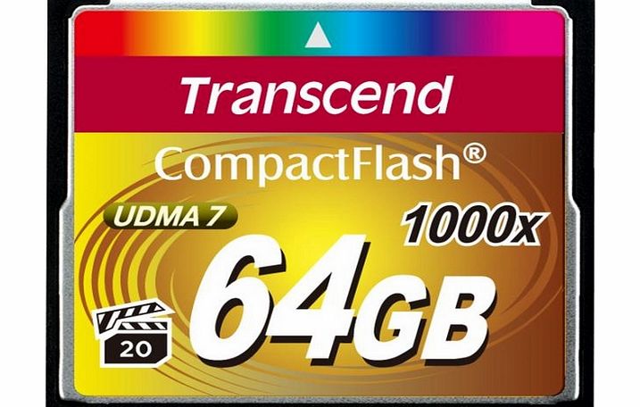 64GB Ultimate 1000x CompactFlash Memory Card