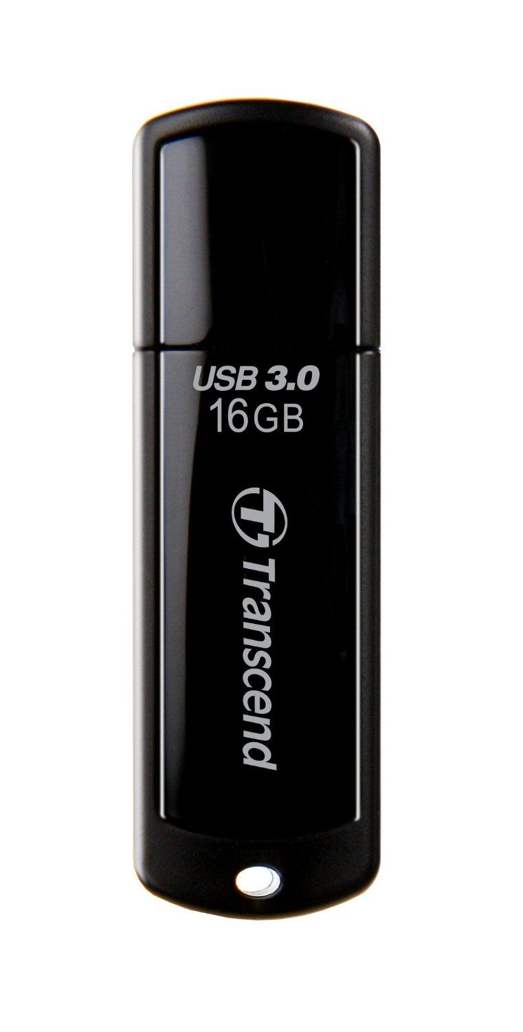 Transcend JetFlash 700 Black USB Flash Drive -