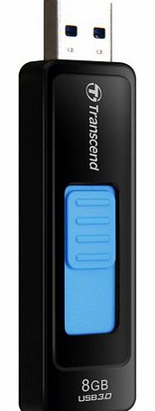 Transcend JetFlash 760 USB 3.0 flash drive - 8 GB, blue