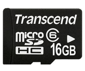 Transcend Micro SDHC Class 6 - 16GB