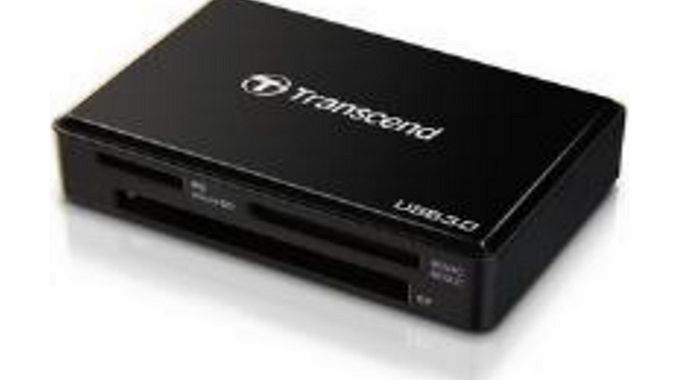 Transcend RDF8 USB 3.0 Multi Card Reader (Black)