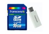 Transcend Secure Digital Card SDHC6   SW5 Reader - 16GB