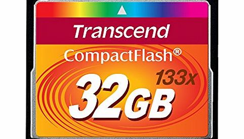 TS32GCF133 32GB CompactFlash Memory Card