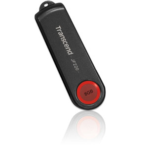 transcend USB 2.0 Flash / Key Drive - 8GB - With Fingerprint Recognition