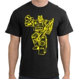 Transformers Blaster T-Shirt, Black, M