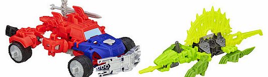 Transformers Construct Bots Dinobot Warriors