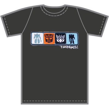 Transformers Dual Logos T-Shirt