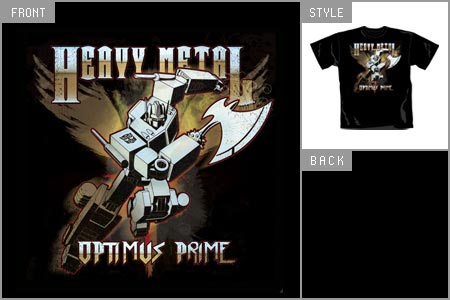 Transformers (Heavy Metal: Optimus) T-Shirt