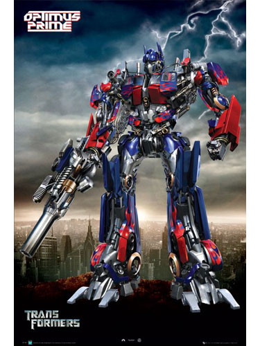 Transformers Optimus Prime and#39;Lighteningand39; Poster Maxi FP1857