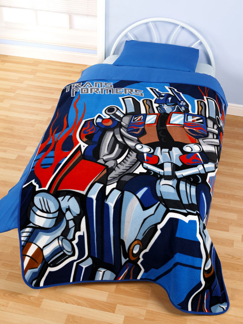 Transformers Printed Fleece Blanket 125 x150cm