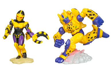 transformers Universe Robot Heroes - Cheetor Vs Blackarachnia