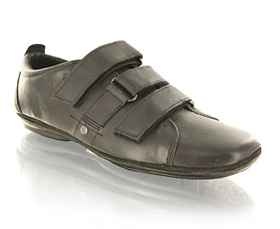 Transit Casual Shoe With Return Bar Velcro Fastening
