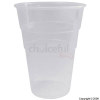 Transparent Plastic Tumblers 0.5-Pint Pack of 50