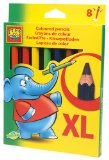 TreasureTrove Toys SES Chunky big pencils 8 colours