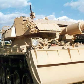 treatme.net Chieftain Tank Driving