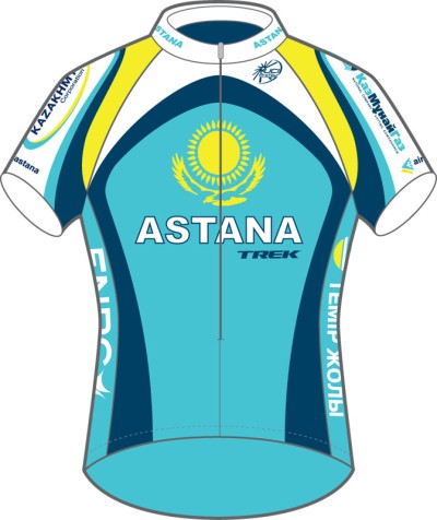 Astana Short Sleeve Jersey - Womenand#39;s 2008