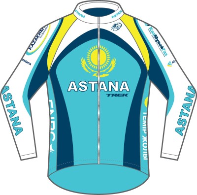 Trek Astana Team Windshell - Menand#39;s 2008