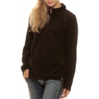 Trekmates Womens Microfleece Top Black