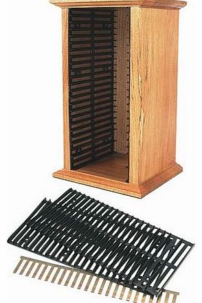 Trend - CD Rack Insert Set 24 CD Capacity - CD/RACK/1