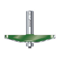 Trend B/Guided Bevel Panel Raiser 15 Deg (Tct Router Cutter Range / Ogee)