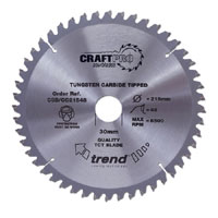 Trend Craft Blade Cc 255mm X 24T X 30mm (Sawblades / Circular Sawblade 255mm)
