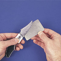 Trend Credit Card D/S F/C Diamond Stone (Diamond Sharpening Tools / Credit Card Diamond Stone)