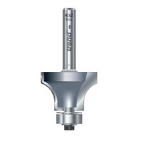 Trend Guided Glazing Bar 17mm Rad (Tct Router Cutter Range / Ovolo)