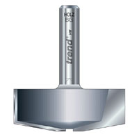 Trend Panel/Bevel A=10andiexcl; 45mm Dia (Tct Router Cutter Range / Panel Mould Raised)