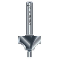 Trend Pin Guided Ovolo 6.3mm Rad 253310 (Hss Router Cutter Range / Ovolo)