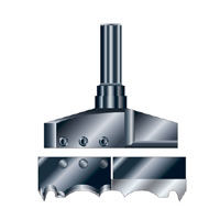 Rosette Drilling Tool Set (Tct Rosette Drilling Tool / Drilling Tool Body)