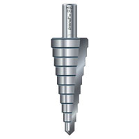 Step/Enlarg 24mm Dia X 63mm Cut (Hss Drilling Tools / Stepped Drills)