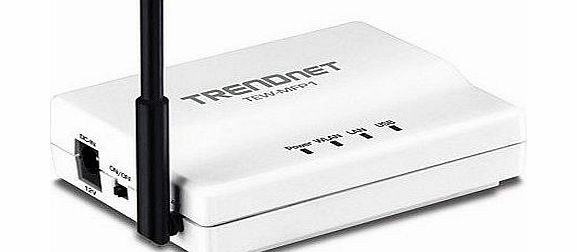 TRENDnet  TEW-MFP1 - 802.11G 2-PORT PRINT SERVER - 1 USB 1PARALLEL) IN