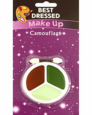 TrendyFashion Mens Womens Army Camouflage Face Paint Fancy Dress Theme Party Accessory