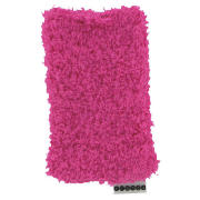 Hot Pink Fluffy Universal Phone Sock