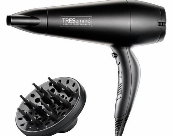 HIGH QUALITY TRESEMME 2200W HAIR DRYER WITH LONG MAINS CABLE AND DIFFUSER