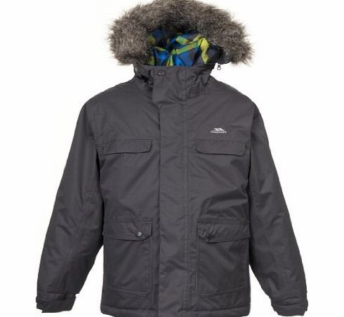 Trespass Boys Ralston Ski Jacket - Flint, 3-4 Years