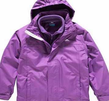 Trespass Girls 3-in-1 Pink Skydive Jacket -