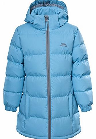 Trespass Girls Tiffy Padded Jacket - Sky Blue, Size 9/10