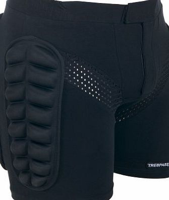 Trespass Impact Padded Impact Short - Black - Large