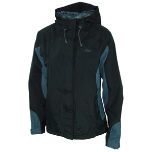 Trespass Ladies Ladies Trespass Forwards Rain Jacket. Black