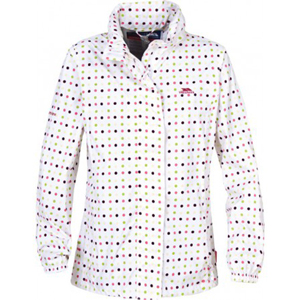 Trespass Ladies Ladies Trespass Ipala Rain Jacket. White Spot