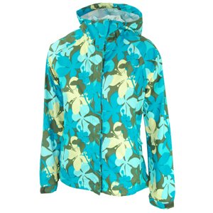 Ladies Trespass Janna Rain Jacket. Marsh Camo