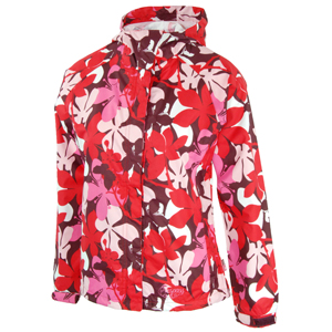 Trespass Ladies Ladies Trespass Janna Rain Jacket. Plum Camo