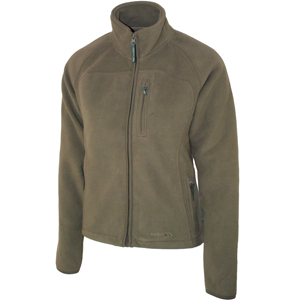 Ladies Trespass Klara Full Zip Microfleece. Earth