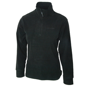 Ladies Trespass Pera 1/4 Zip Microfleece. Black